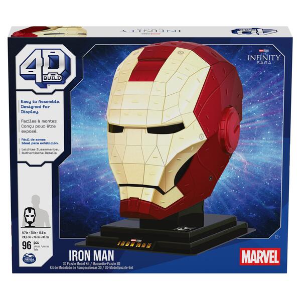 Casque Iron Man Marvel 4D Build