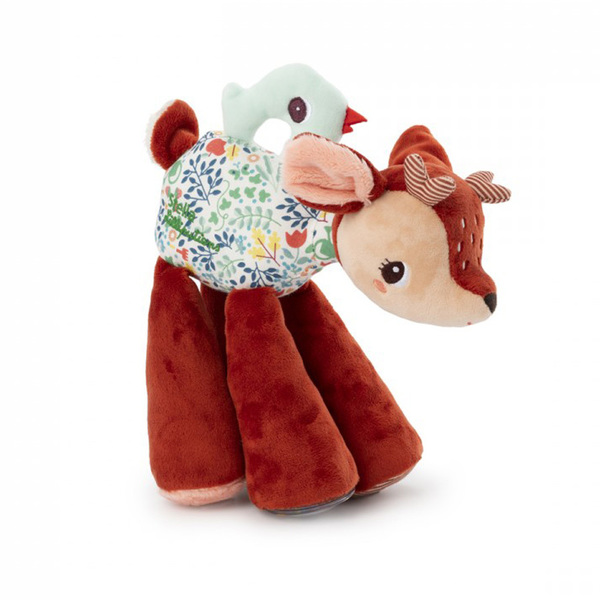 Peluche d éveil faon Stella au galop 