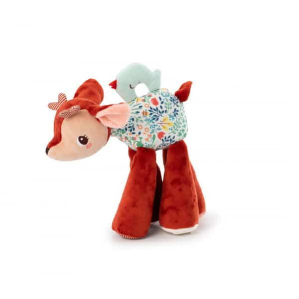 Peluche d éveil faon Stella au galop 