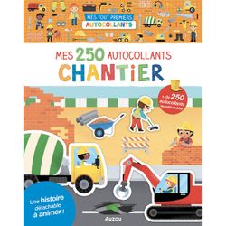 Mes tout premiers autocollants - 250 autocollants - Chantier
