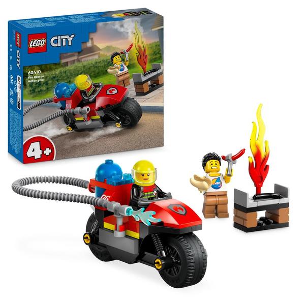 60410 - LEGO® City - La Moto d’Intervention Rapide des Pompiers