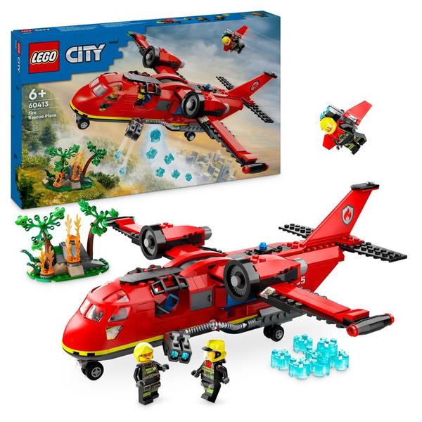 60413 - LEGO® City - L’Avion de Sauvetage des Pompiers