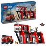 60414 - LEGO® City - La Caserne et le Camion de Pompiers
