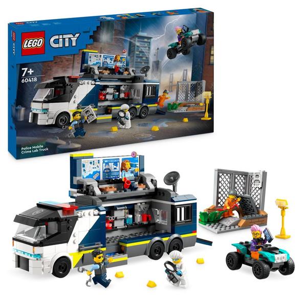 60418 - LEGO® City - Le Laboratoire de Police Scientifique Mobile