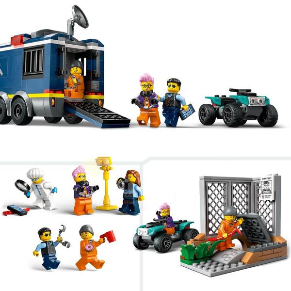 60418 - LEGO® City - Le Laboratoire de Police Scientifique Mobile