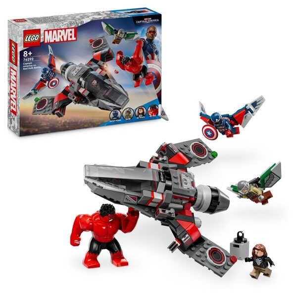 76292 LEGO Marvel Captain America vs Hulk rouge LEGO King Jouet Lego briques et blocs LEGO