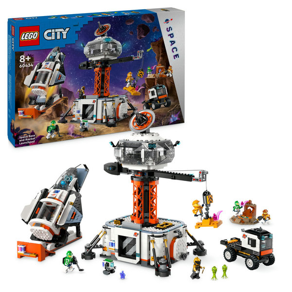 60434 - LEGO City - La station spatiale et la base de lancement de fusées