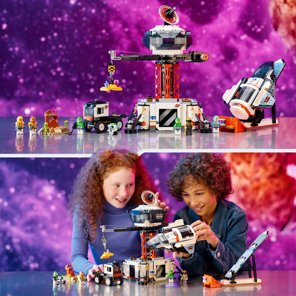 60434 - LEGO City - La station spatiale et la base de lancement de fusées