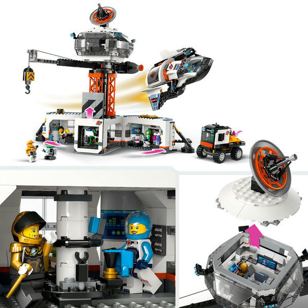 60434 - LEGO City - La station spatiale et la base de lancement de fusées