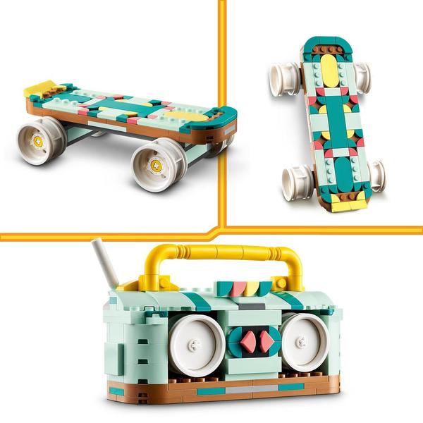 LEGO Creator 3-en-1 L'Appareil Photo Rétro, Jouet avec 3 Modèles pour  Filles et