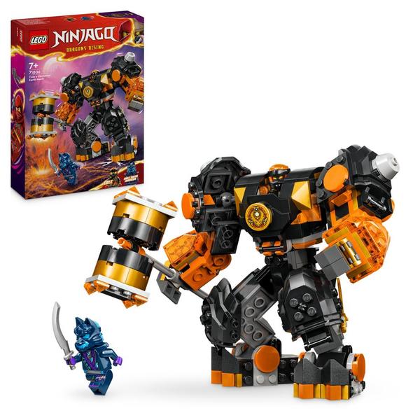 71806 - LEGO® NINJAGO - Le Robot Élémentaire de la Terre de Cole