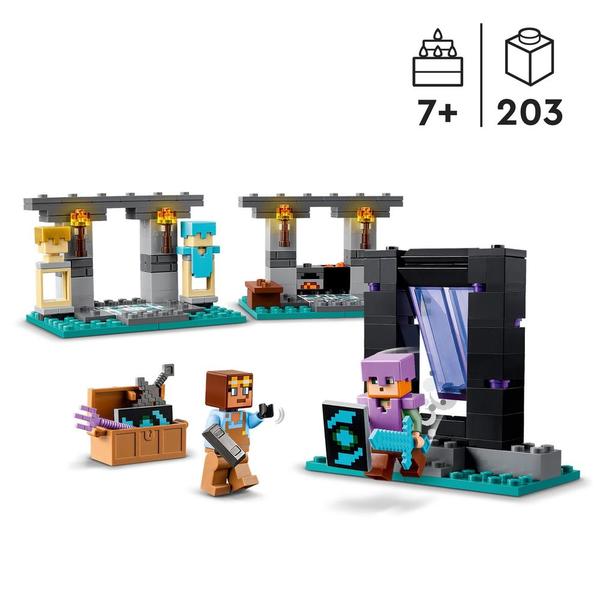 21252 - LEGO® Minecraft - L’Armurerie