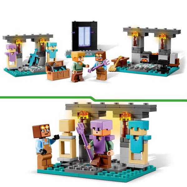 21252 - LEGO® Minecraft - L’Armurerie