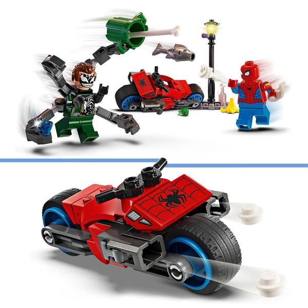 76275 - LEGO® Marvel - La Course-poursuite en Moto : Spider-Man contre Docteur Octopus