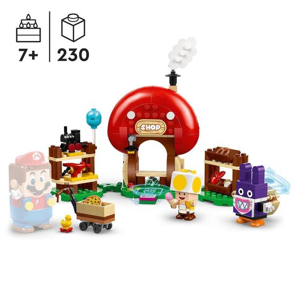 71429 - LEGO® Super Mario - Ensemble d’Extension Carottin et la Boutique Toad