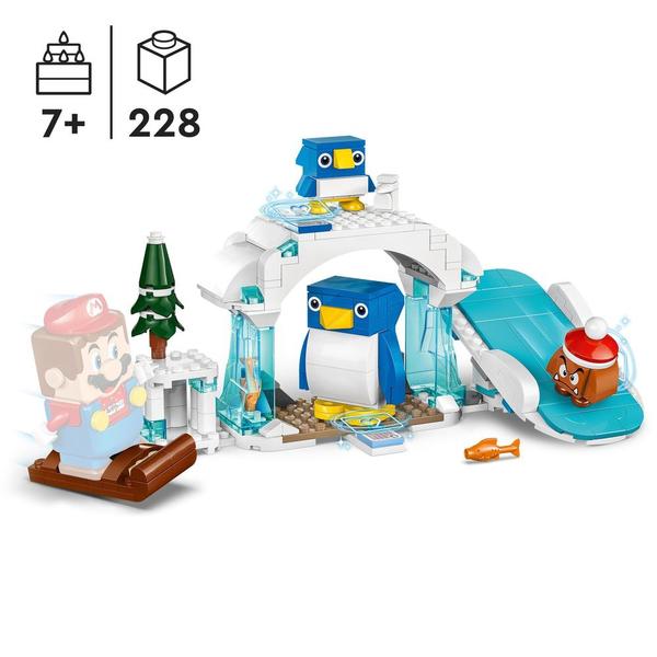 71430 - LEGO® Super Mario - Ensemble d’Extension Aventure dans la Neige pour la Famille Pingouin