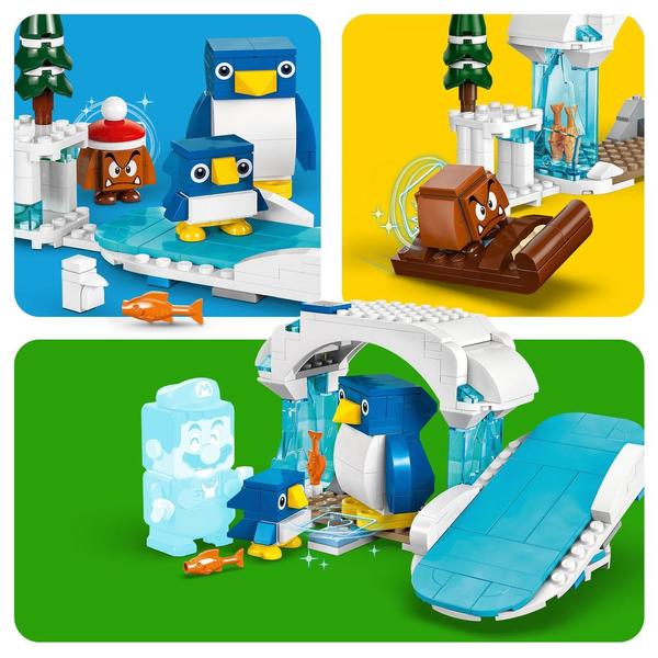 71430 - LEGO® Super Mario - Ensemble d’Extension Aventure dans la Neige pour la Famille Pingouin