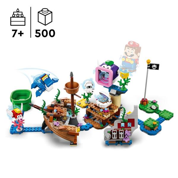 71432 - LEGO® Super Mario - Ensemble d Extension Aventure dans l Épave Engloutie avec Dorrie