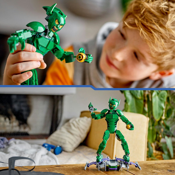 76284 - LEGO Marvel - Figurine du Bouffon Vert à construire