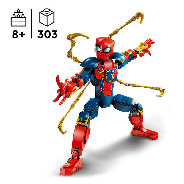 76298 - LEGO Marvel - Figurine d’Iron Spider-Man à construire