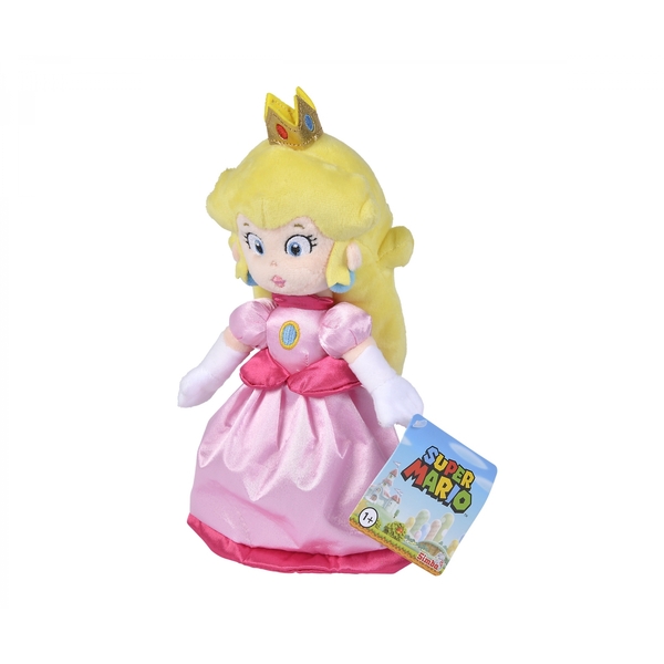 Super Mario Peluche Peach 27 cm
