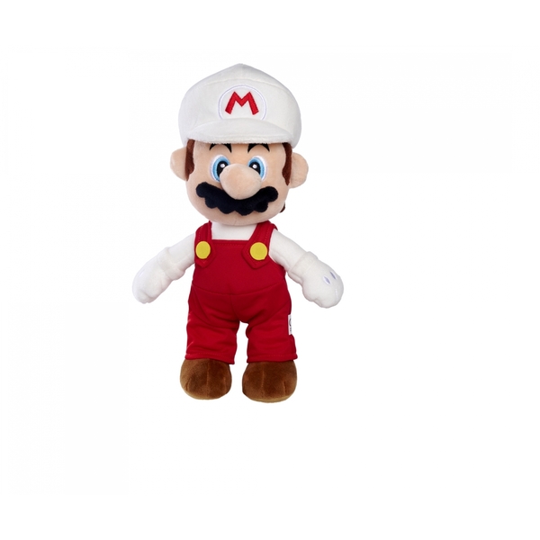 Super Mario - Peluche Mario De Feu 30 Cm