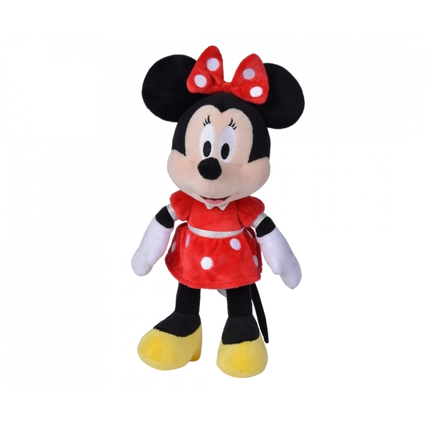 Disney Peluche Minnie robe rouge 25 cm