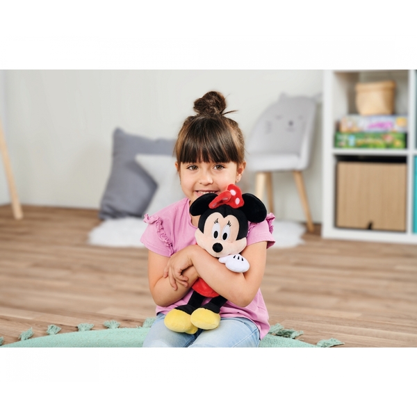 Disney Peluche Minnie robe rouge 25 cm