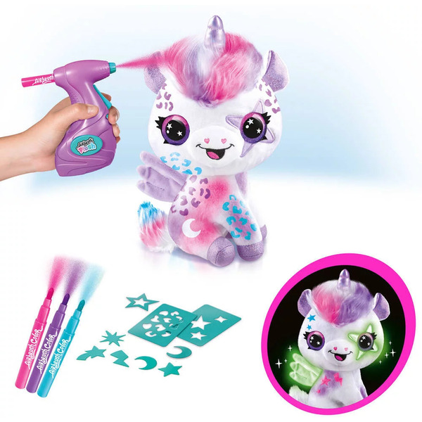 Licorne Magique – Peluche personnalisable qui brille dans le noir