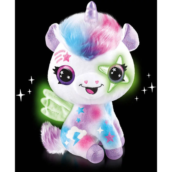 Licorne Magique – Peluche personnalisable qui brille dans le noir