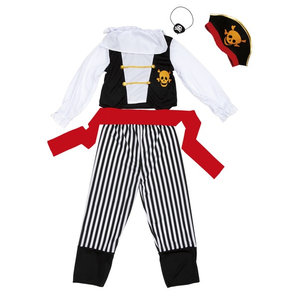 Déguisement de pirate avec accessoires 3/5 ans