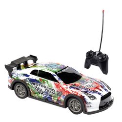 Voiture de rallye télécommandée lumineuse