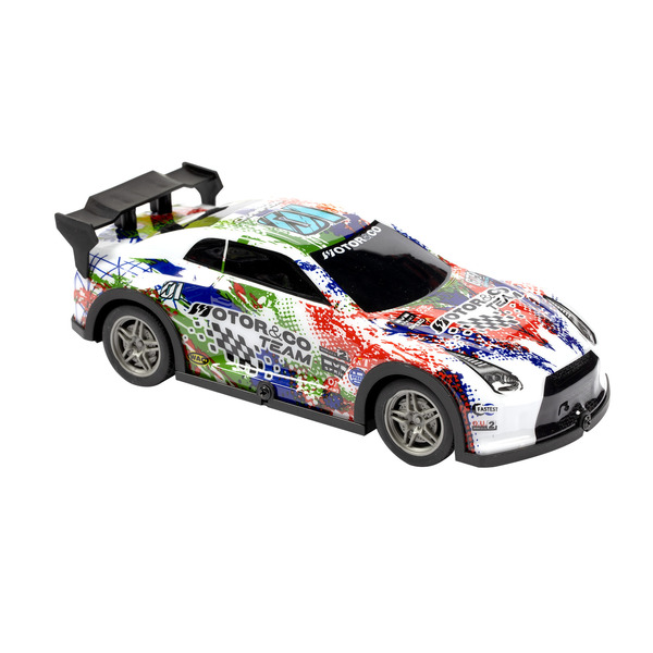 Voiture de rallye télécommandée lumineuse