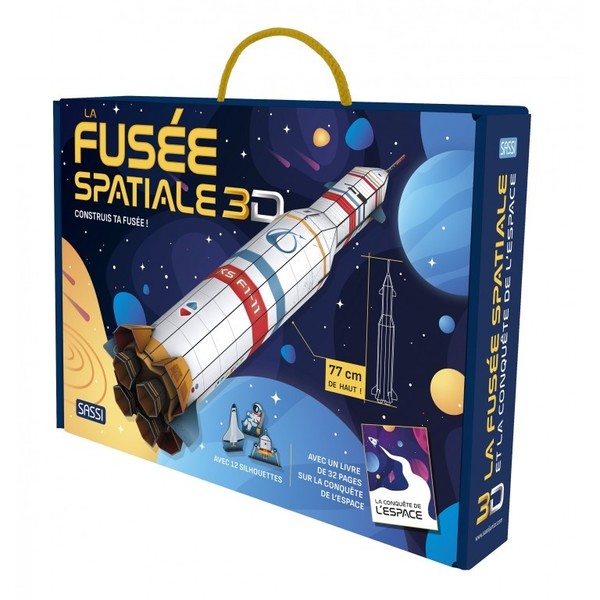 Maquette La fusée spatiale 3D