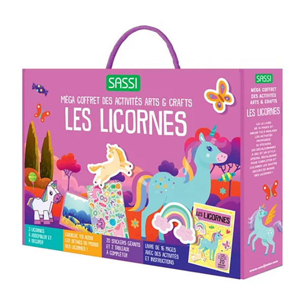 Mega box Arts & Crafts - Les licornes