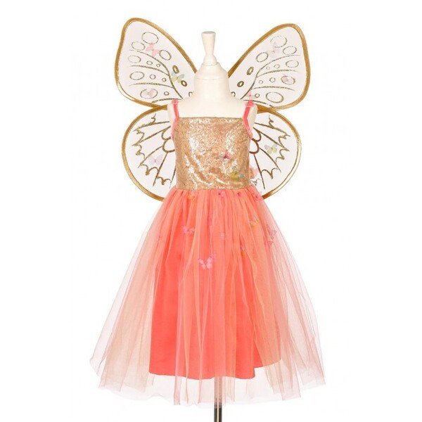 Déguisement Robe fée avec ailes 5/7ans