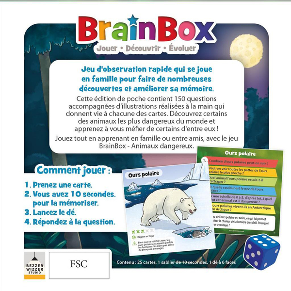 Brainbox Pocket - Animaux Dangereux
