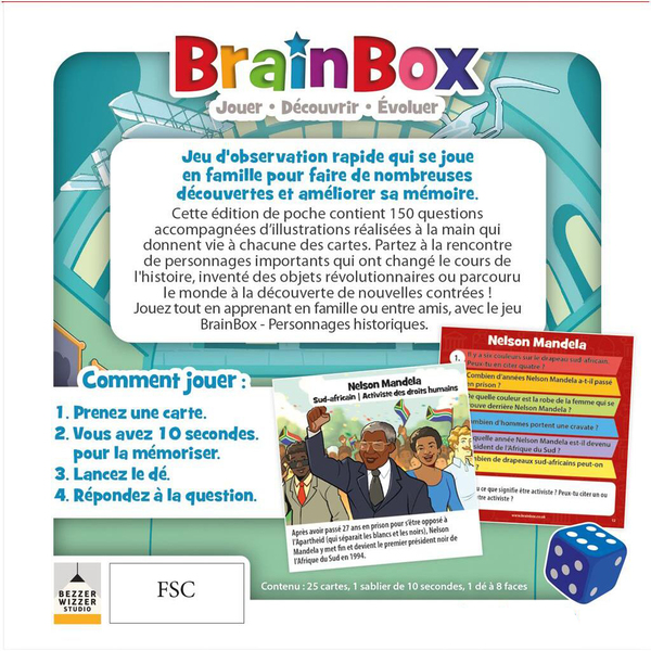 Brainbox Pocket - Personnages Historiques