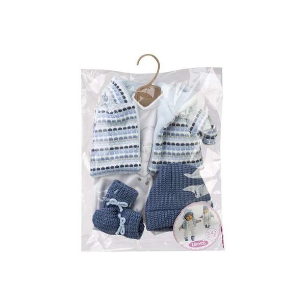 Ensemble éléphant bleu 40-42cm