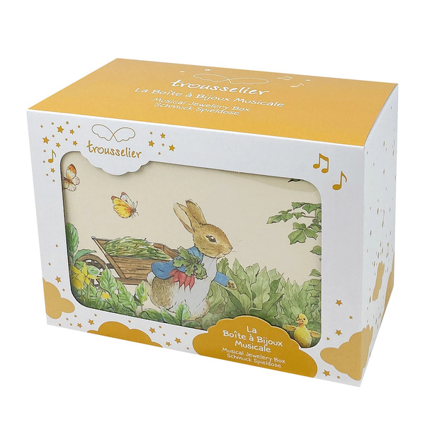 Boîte à bijoux musicale Pierre Lapin
