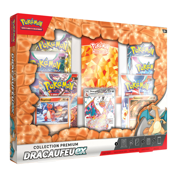 Coffret Pokémon Collection Premium Dracaufeu-Ex