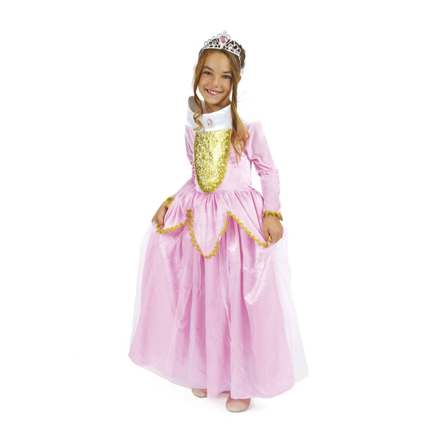 Déguisement de princesse rose avec accessoires 3/5 ans