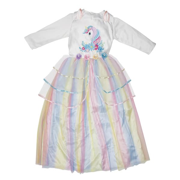 Déguisement de licorne robe avec accessoires 3/5 ans