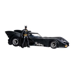 Figurine Batman 1989 et sa Batmobile