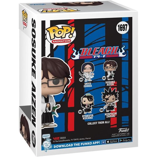 Figurine Sosuke Aizen Bleach - Funko Pop n°1697