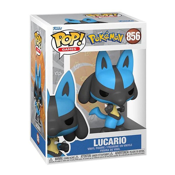 Figurine Lucario Pokémon - Funko Pop n°856