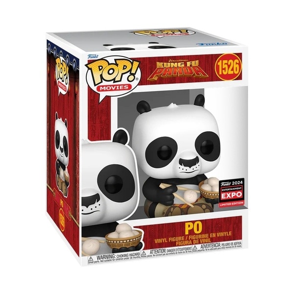 Figurine Super Po avec Dumplings Kung Fu Panda - Funko Pop - N°1526