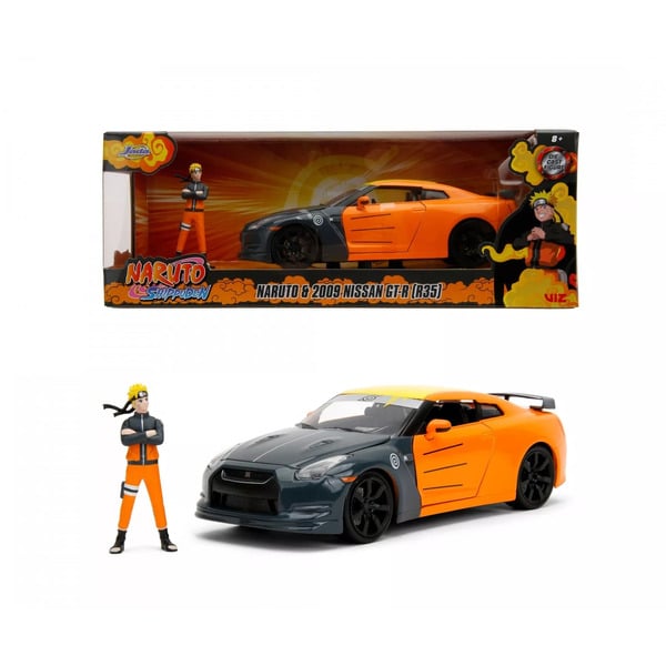 Nissan GT-R (R35) 2009 avec figurine - Naruto