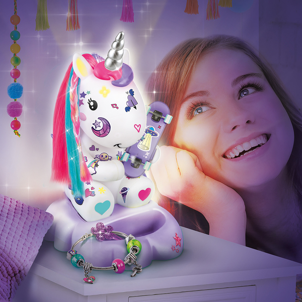 Lampe licorne  à décorer
