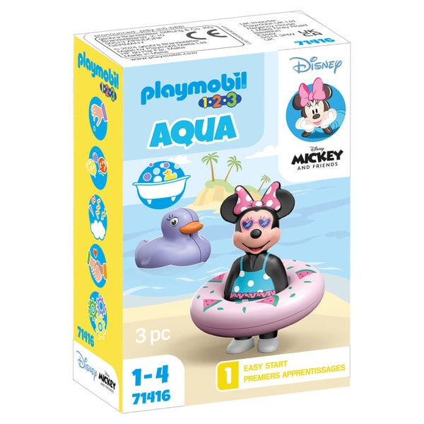 71416 - Playmobil 1.2.3 Disney - Minnie avec sa bouée Playmobil : King  Jouet, Playmobil Playmobil - Jeux d'imitation & Mondes imaginaires